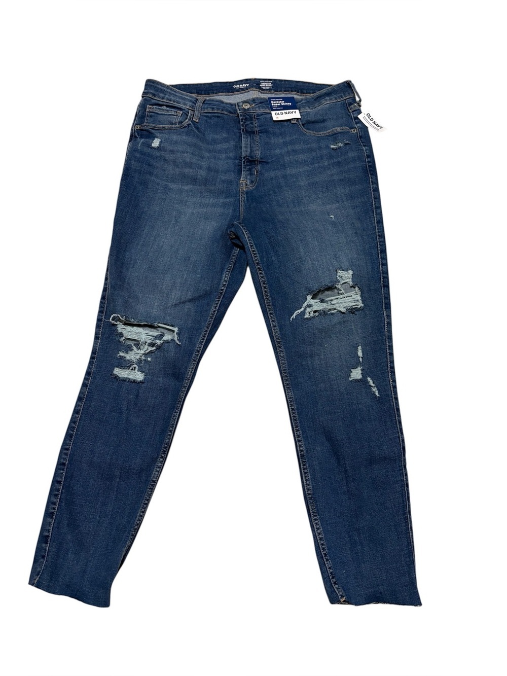 Old navy rockstar super skinny extra high rise size 16